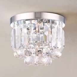 Luzes de teto de cristal modernas embutidas
