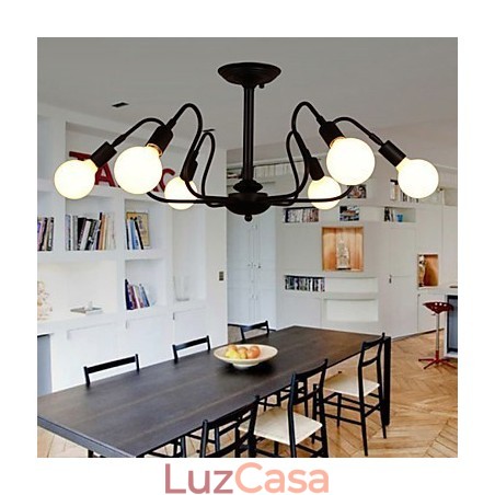 Loft American Vintage Luz de teto Luzes da moda Luzes Lâmpada de teto de ferro Loft American Vintage Luz de teto Luzes da moda Luzes Lâmpada de teto de ferro