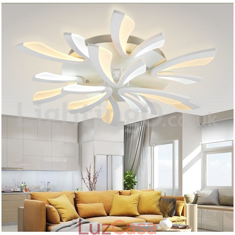 Mais novo 9 luzes modernas acessíveis embutidas luzes de teto