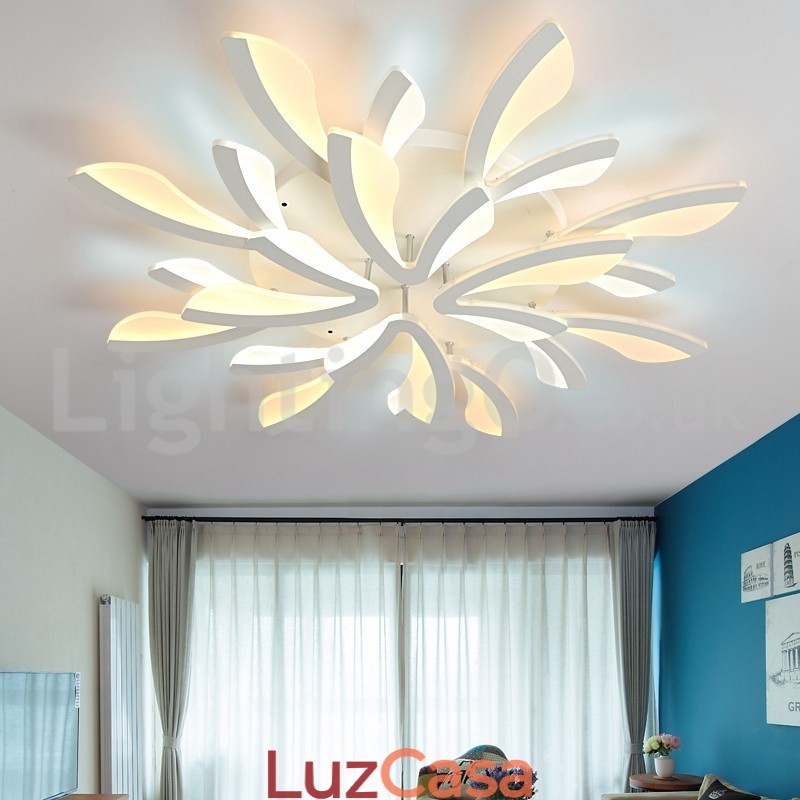 Mais novo 12 luzes elegantes modernas luzes de teto embutidas