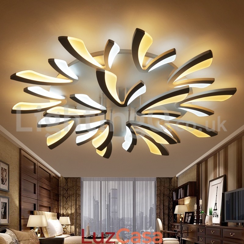 Personalidade 15 Luzes Elegantes Modernas Luminárias de Teto Embutidas
