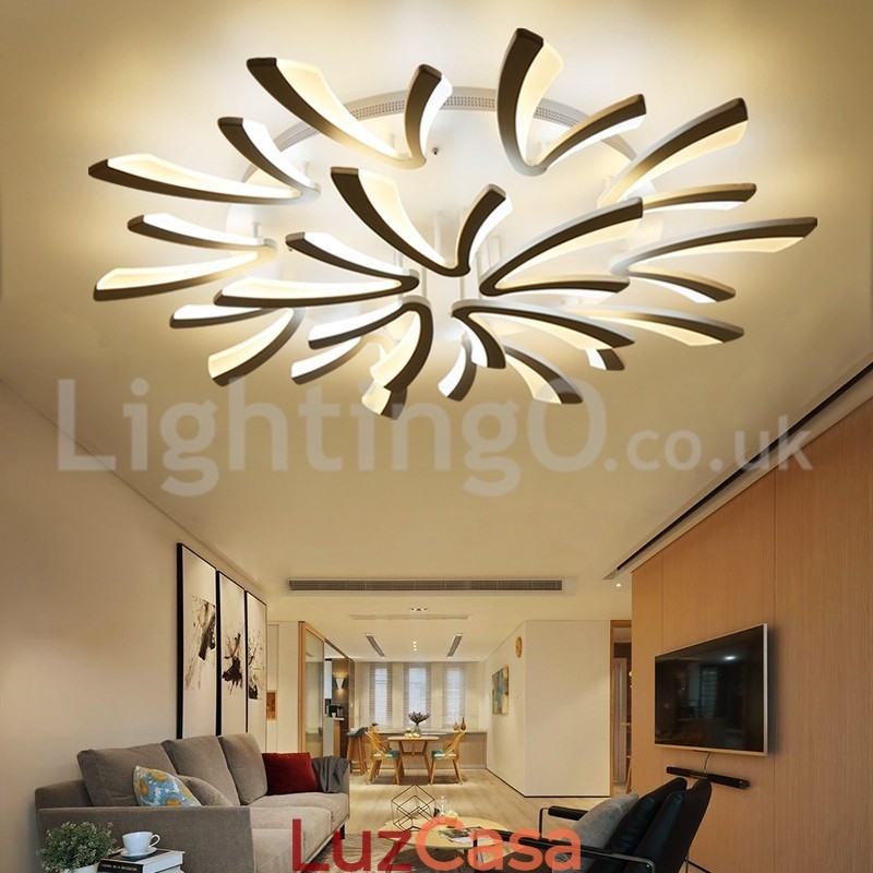 Personalidade 15 Luzes Elegantes Modernas Luminárias de Teto Embutidas