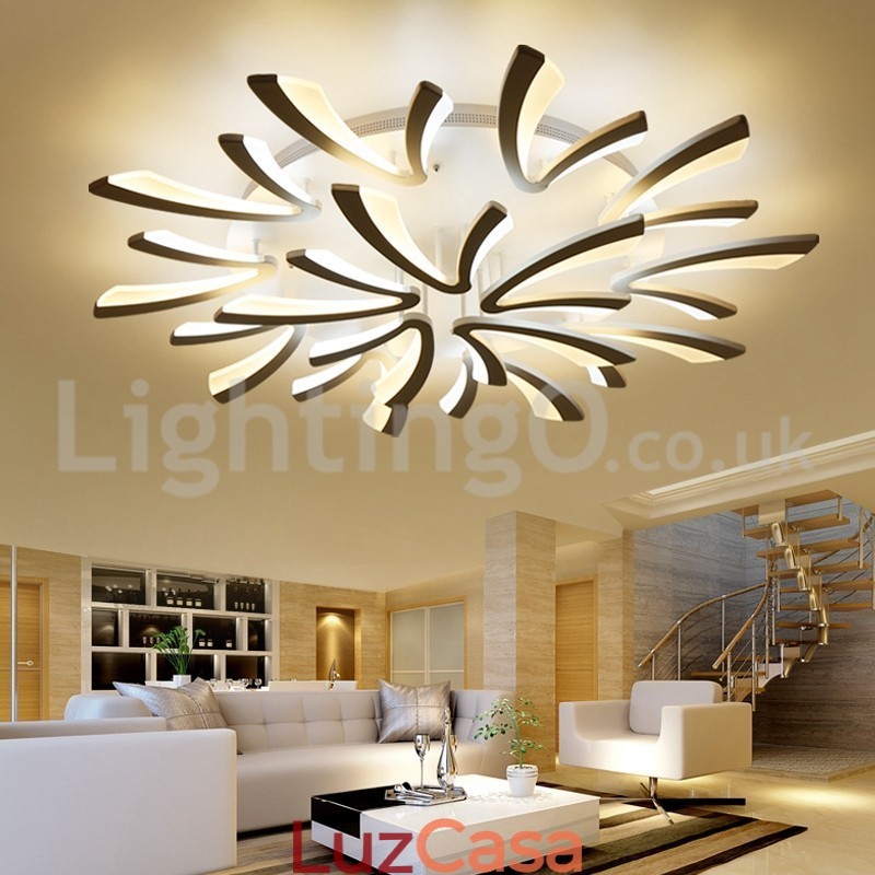 Personalidade 15 Luzes Elegantes Modernas Luminárias de Teto Embutidas