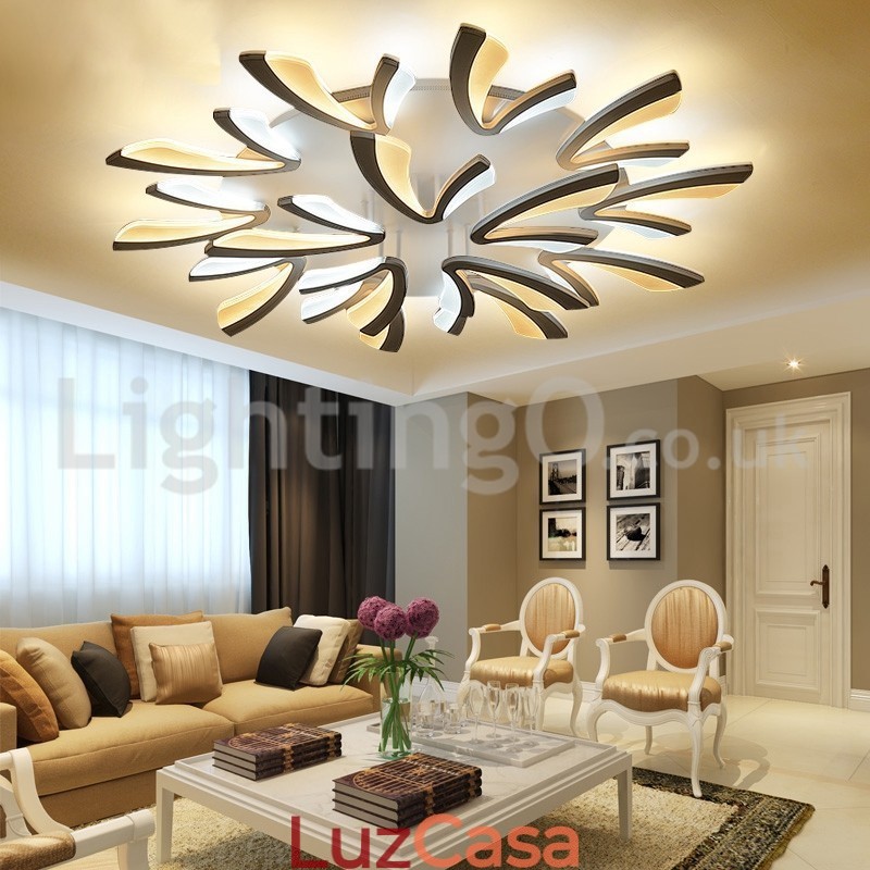 Personalidade 15 Luzes Elegantes Modernas Luminárias de Teto Embutidas