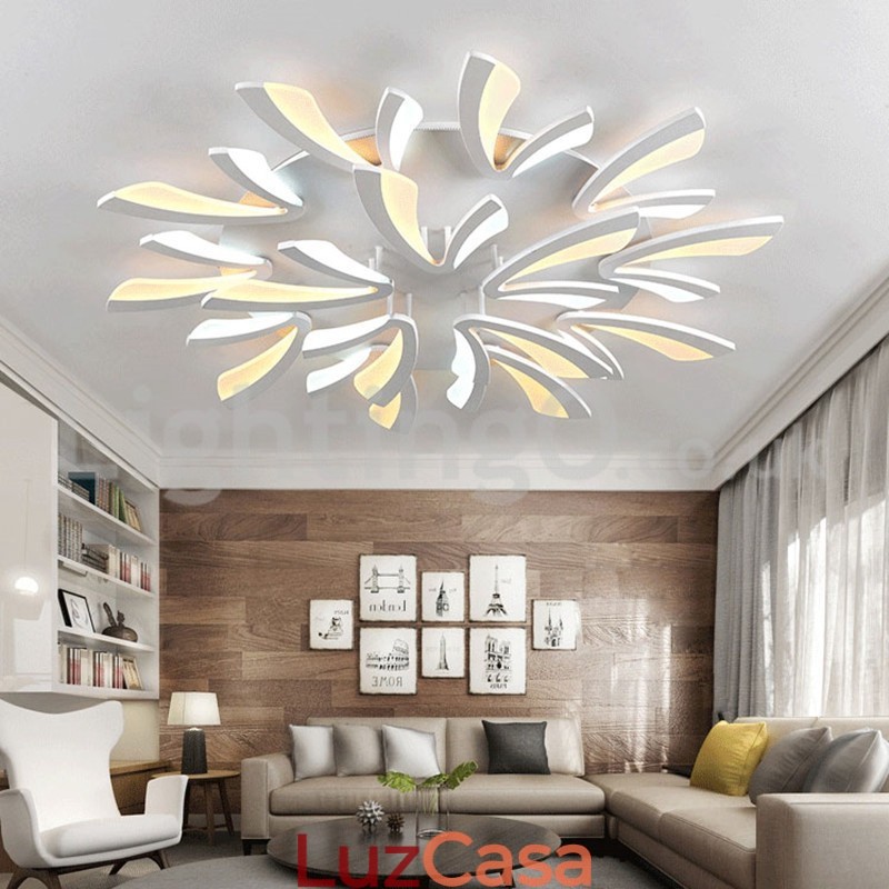 Personalidade 15 Luzes Elegantes Modernas Luminárias de Teto Embutidas