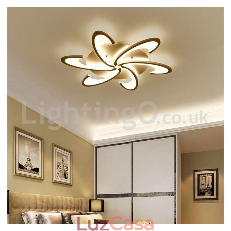 Barato 6 lâmpadas modernas luzes de teto embutidas