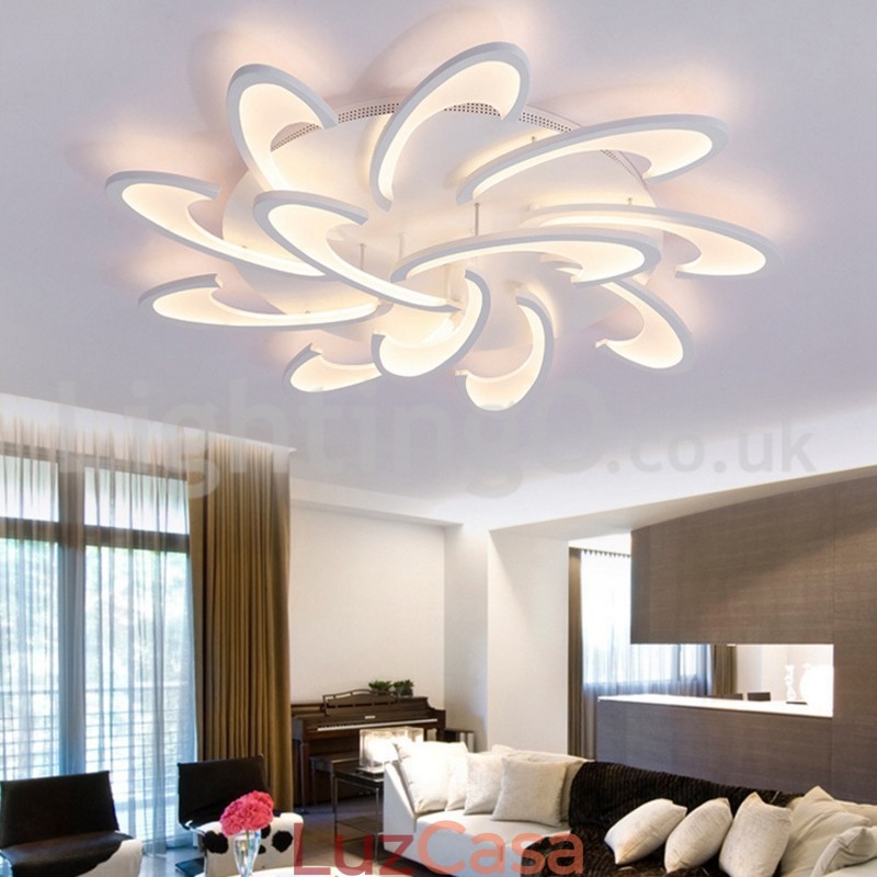 Desconto 12 lâmpadas contemporâneas luzes de teto embutidas