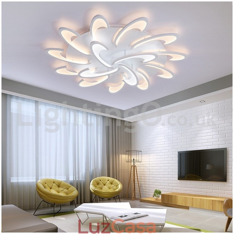 Desconto 15 lâmpadas contemporâneas luzes de teto embutidas