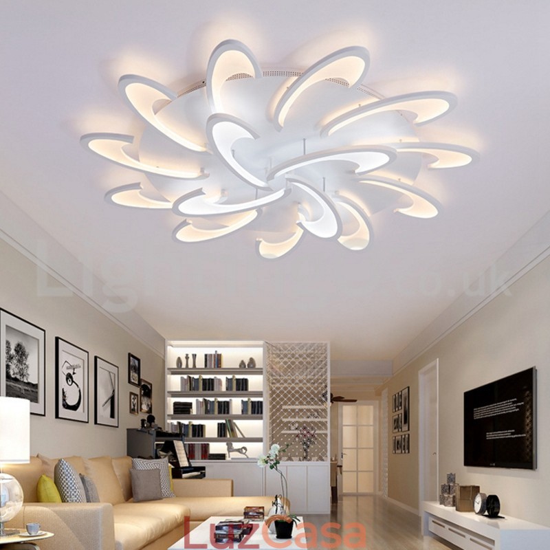 Desconto 15 lâmpadas contemporâneas luzes de teto embutidas