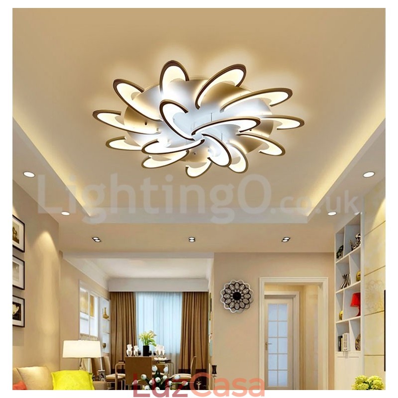 Desconto 15 lâmpadas contemporâneas luzes de teto embutidas