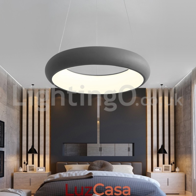Luminária pendente redonda moderna
