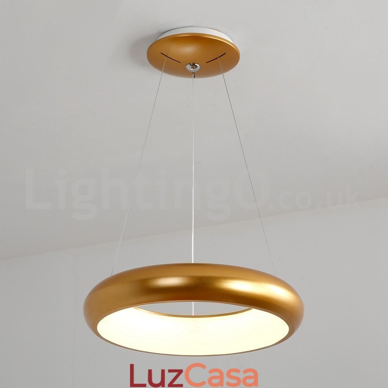 Luminária pendente redonda moderna