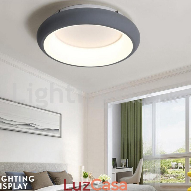 Luzes de teto modernas redondas embutidas