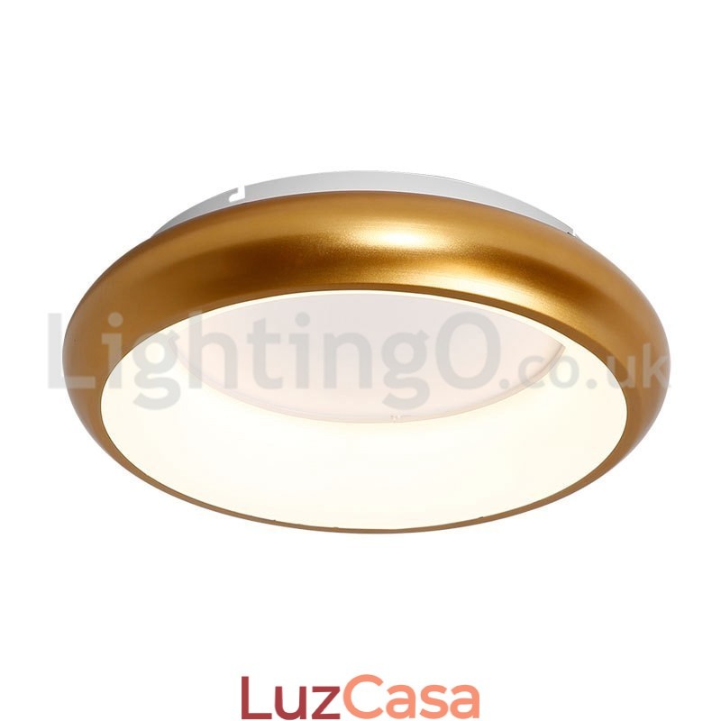 Luzes de teto modernas redondas embutidas