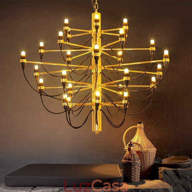 Lustre nórdico criativo de frutas de verão