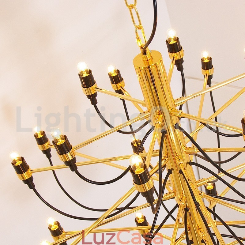 Lustre nórdico criativo de frutas de verão
