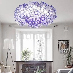 Fonte de luz moderna com três cores de comutação de luzes de teto embutidas