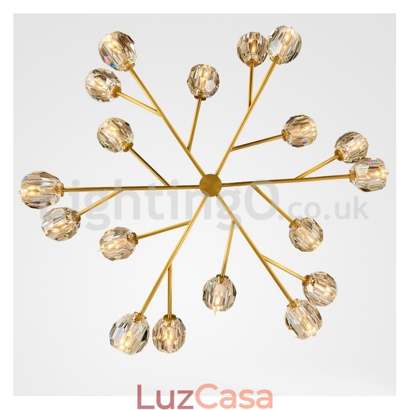 Lustre de Cristal Nórdico