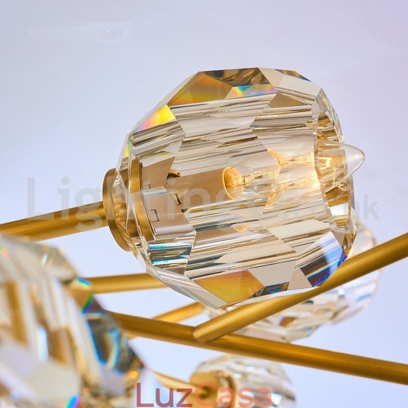 Lustre de Cristal Nórdico