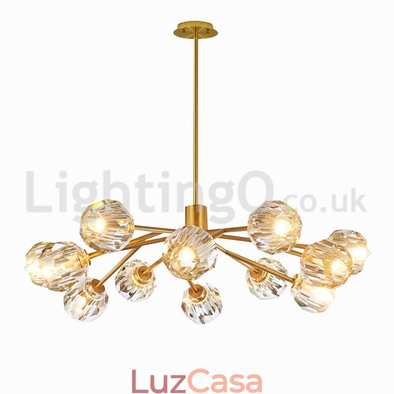 Lustre de Cristal Nórdico