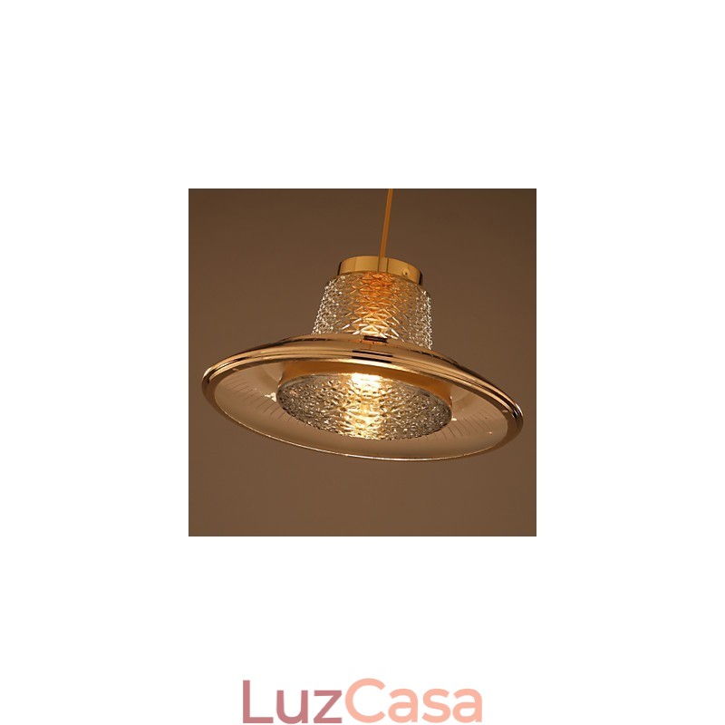 Lustre Mini Estilo Moderno Contemporâneo Metal Pendente Luz