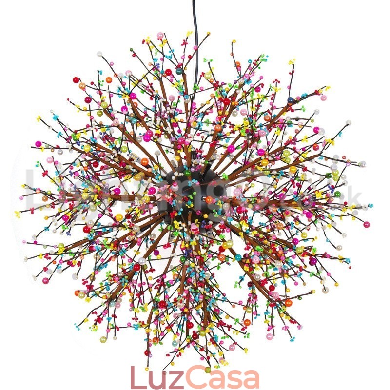 Lustre nórdico Dandelion Color Chandelier