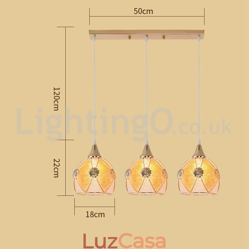 Barato 1 Luz 3 Luzes Moderno Pendente Luz