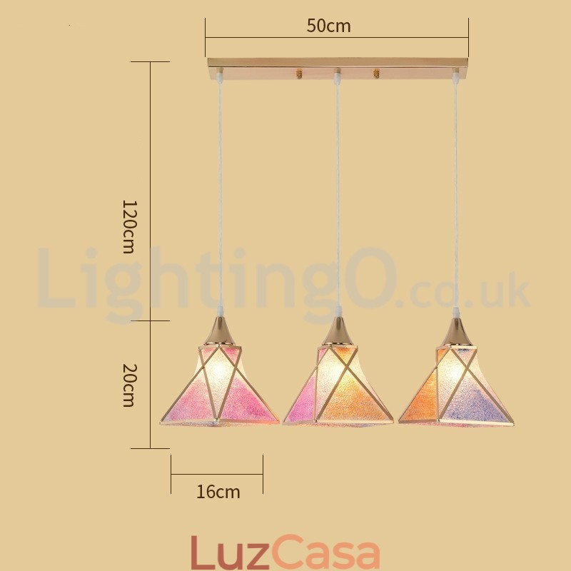 Barato 1 Luz 3 Luzes Moderno Pendente Luz