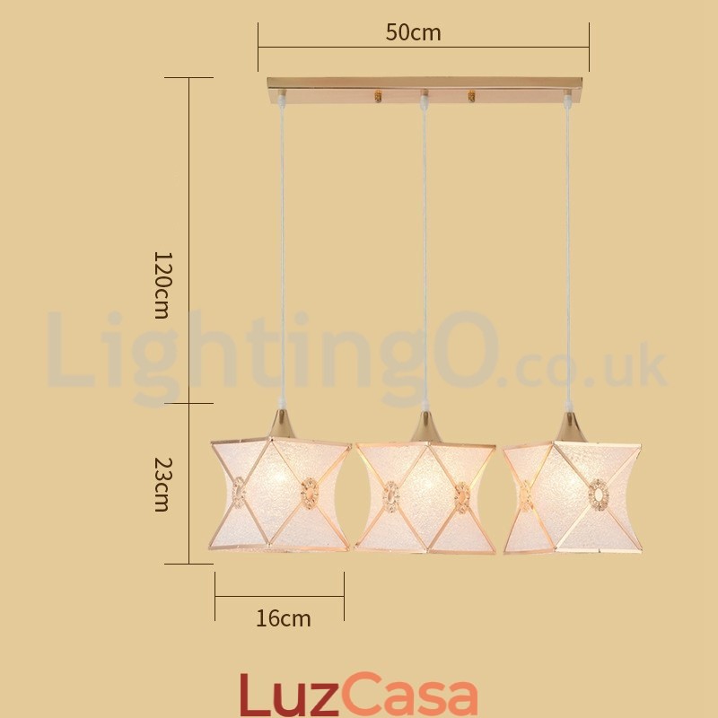Preço baixo Moderno 1 Luz 3 Luzes Pendente Luz