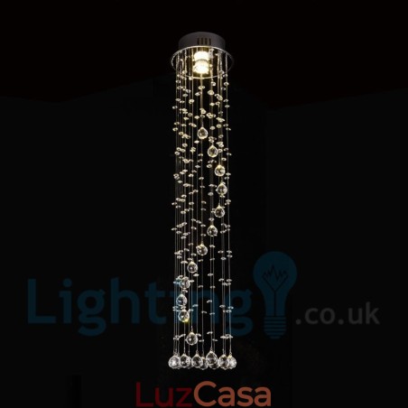 1 Luz Barato Moderno K9 Cristal Redondo Montagem Embutida Luz de Teto