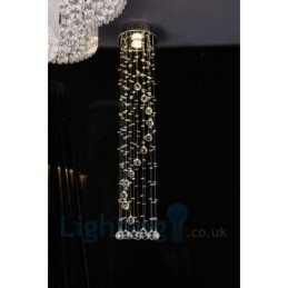 1 Luz Barato Moderno K9 Cristal Redondo Montagem Embutida Luz de Teto