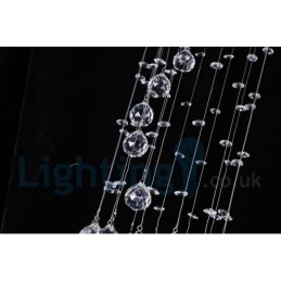 1 Luz Barato Moderno K9 Cristal Redondo Montagem Embutida Luz de Teto