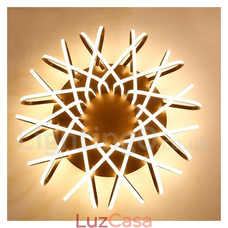 Ninho de Pássaro Regulável Moderno Contemporâneo Alumínio Montagem Embutida Luz de Teto Também Pode Ser Usado Como Luz de Parede