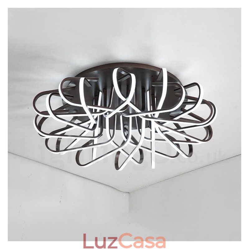 Ninho de Pássaro Regulável Moderno Contemporâneo Alumínio Montagem Embutida Luz de Teto Também Pode Ser Usado Como Luz de Parede