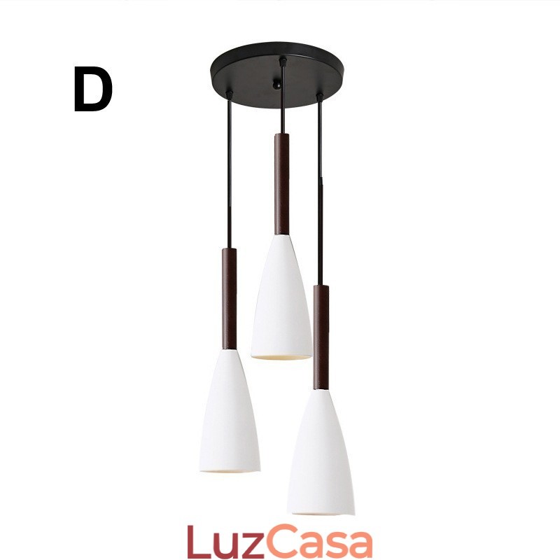 Design moderno e contemporâneo de luminária pendente Macaron