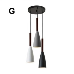 Design moderno e contemporâneo de luminária pendente Macaron