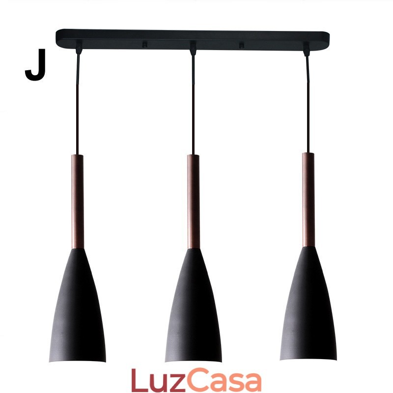 Design moderno e contemporâneo de luminária pendente Macaron