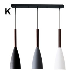 Design moderno e contemporâneo de luminária pendente Macaron