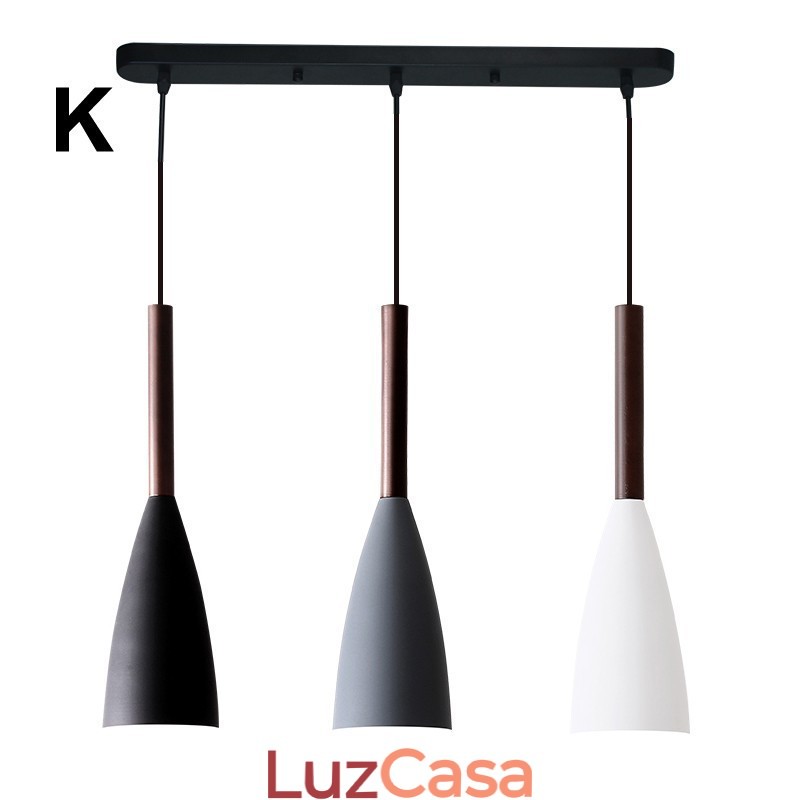 Design moderno e contemporâneo de luminária pendente Macaron