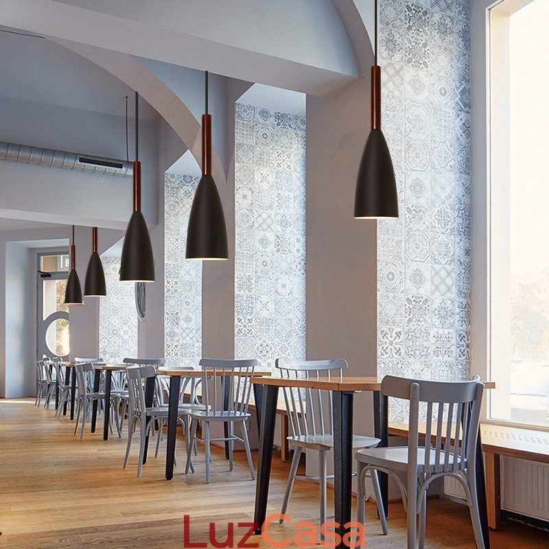 Design moderno e contemporâneo de luminária pendente Macaron