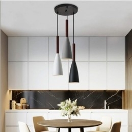 Design moderno e contemporâneo de luminária pendente Macaron