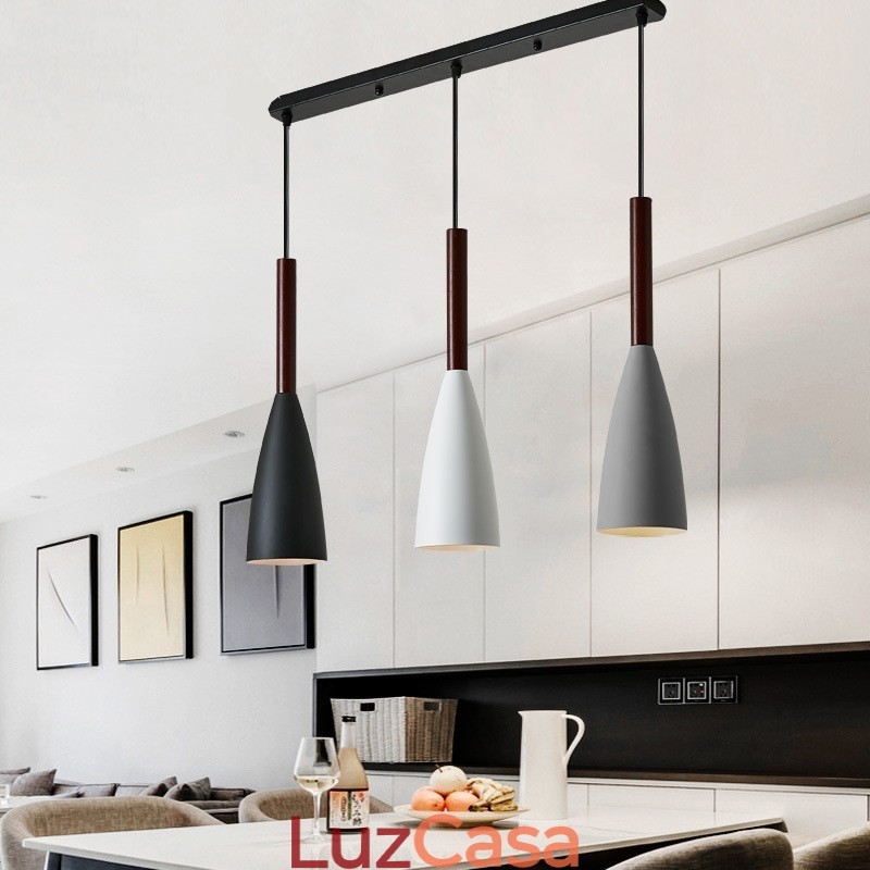 Design moderno e contemporâneo de luminária pendente Macaron