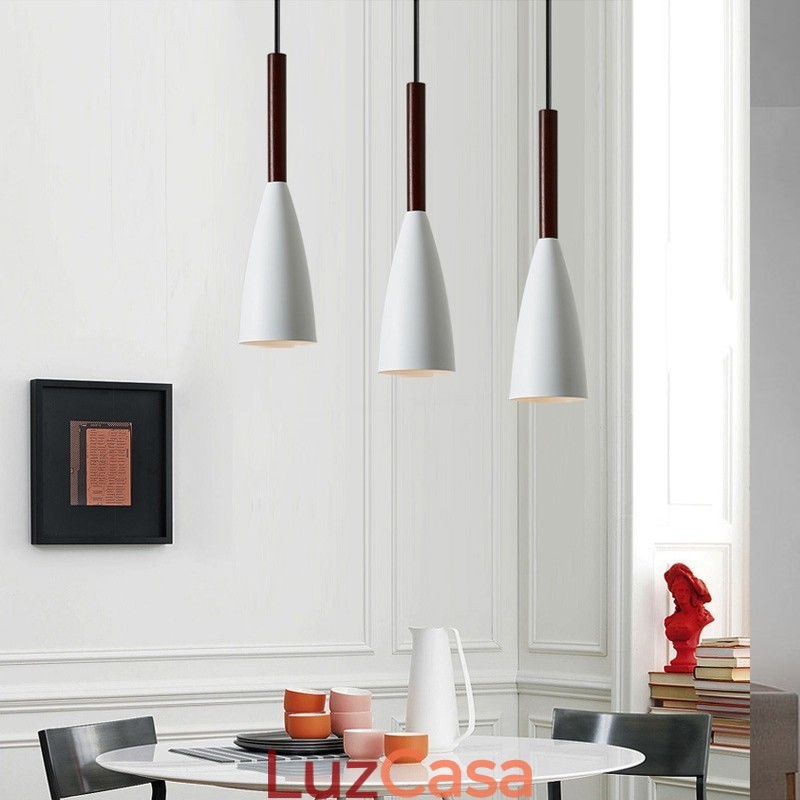 Design moderno e contemporâneo de luminária pendente Macaron