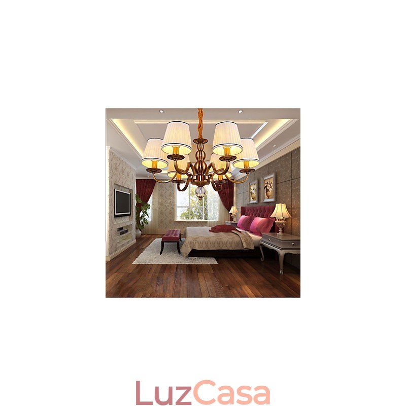 Lustre Moderno Contemporâneo Metal