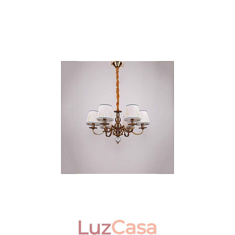 Lustre Moderno Contemporâneo Metal