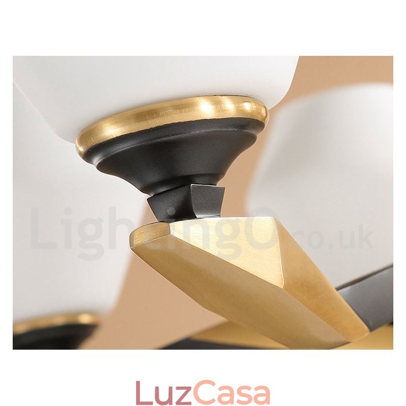 Pure Brass Luxuoso Rústico Retro Vintage Latão Pingente Vela Lustre com Tons de Vidro