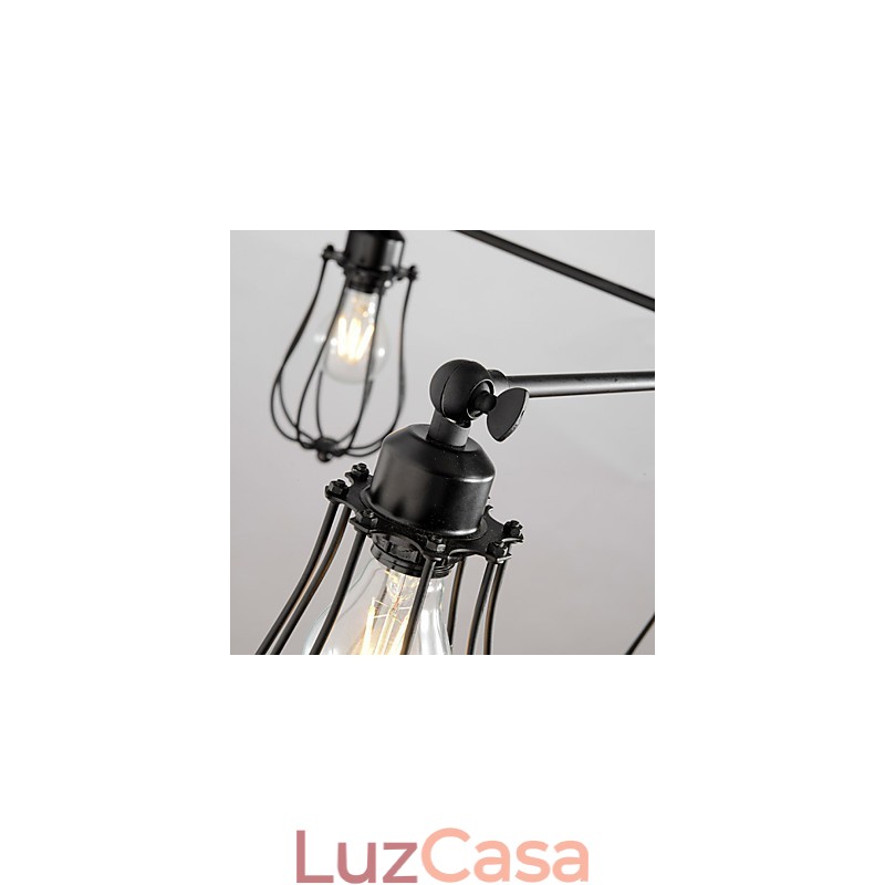 Lustre Mini Estilo Moderno Contemporâneo Metal