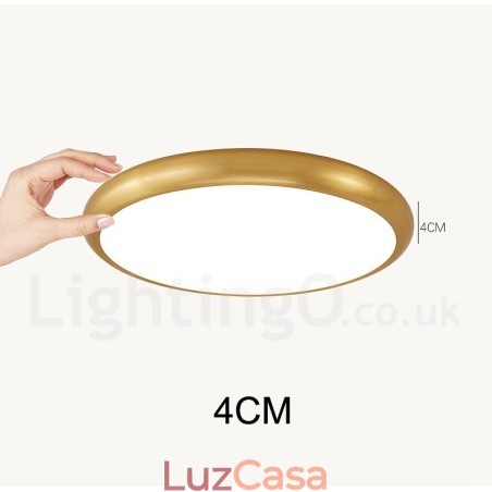 Luzes de teto de latão embutidas ultrafinas, modernas, contemporâneas e reguláveis, estilo nórdico, com cúpula de acrílico, também podem ser usadas como luminária de parede Luzes de teto de latão embutidas ultrafinas, modernas, contemporâneas e reguláveis, estilo nórdico, com cúpula de acrílico, também podem ser usadas como luminária de parede