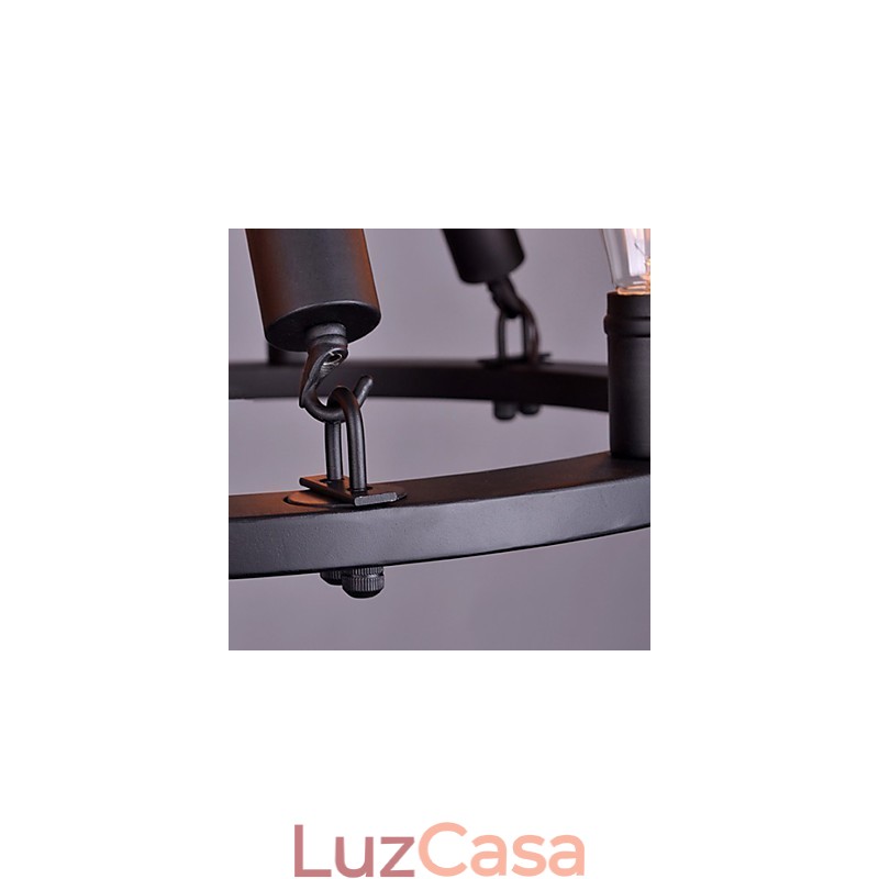Luminária pendente de corda vintage loft lâmpada industrial criativa decoração estilo americano