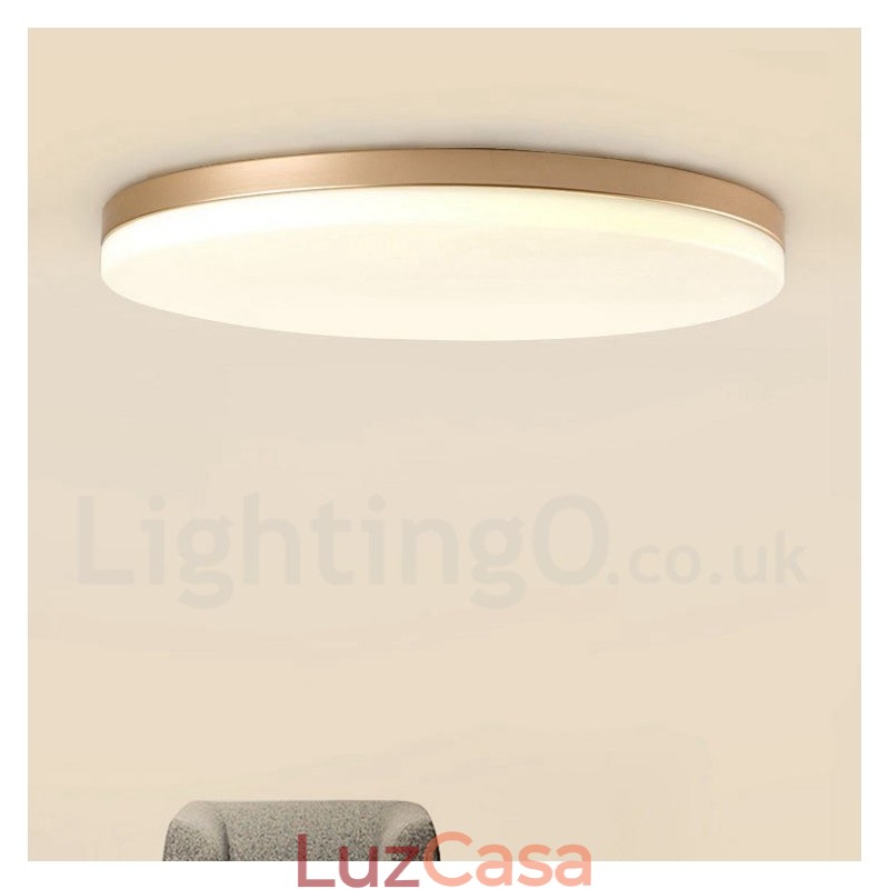Luzes de teto embutidas ultrafinas redondas reguláveis, modernas, contemporâneas, estilo nórdico, com cúpula de acrílico, também podem ser usadas como luz de parede